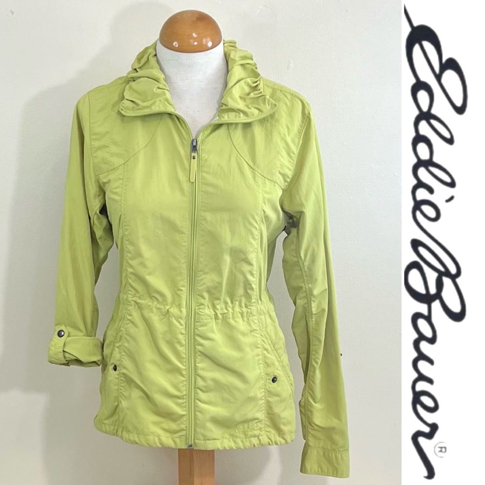 Eddie Bauer Women's Lightweight Travex Jacket Lime Green